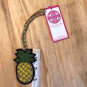 Pineapple Charm for purse backpack or luggage tag